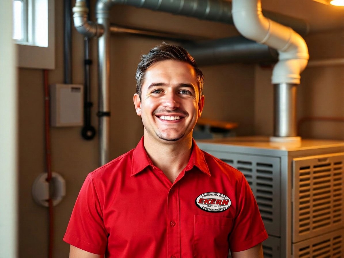Ekern Home Equipment HVAC and plumbing technician serving Flandreau and Brookings, South Dakota